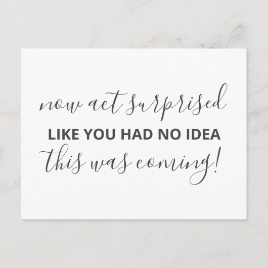 Zal je mijn Bridesmaid gewoon grappig zijn? Uitnodiging Briefkaart (Voorkant)