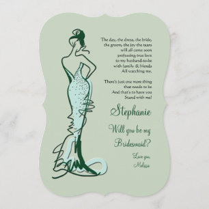 Zal je mijn Bridesmaid-kaarten zijn #2 Kaart