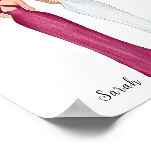 Zal je mijn Bridesmaid poster zijn? (Hoek)