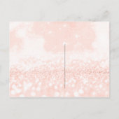 Zal je mijn Bridesmaid Roos zijn? Uitnodiging Briefkaart (Achterkant)