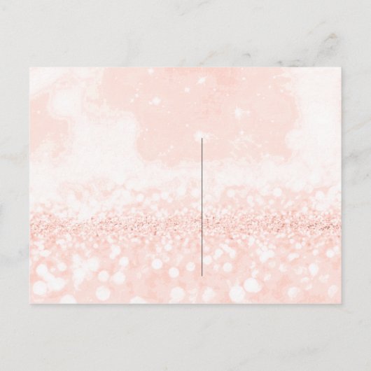 Zal je mijn Bridesmaid Roos zijn? Uitnodiging Briefkaart (Achterkant)