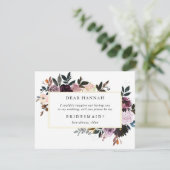 Zal je mijn Bridesmaid zijn? | Bridesmaid Card Kaart (Staand voorkant)