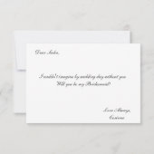 Zal je mijn Bridesmaid zijn? | Bridesmaid Card Kaart