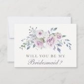 Zal je mijn Bridesmaid zijn? | Bridesmaid Card Kaart (Voorkant)