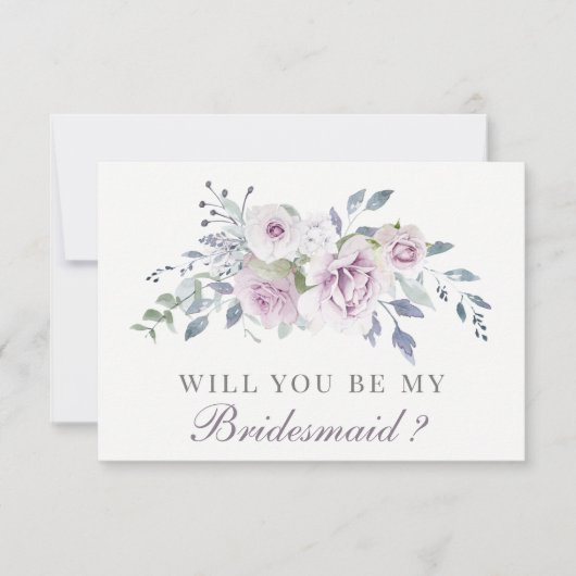Zal je mijn Bridesmaid zijn? | Bridesmaid Card Kaart (Voorkant)