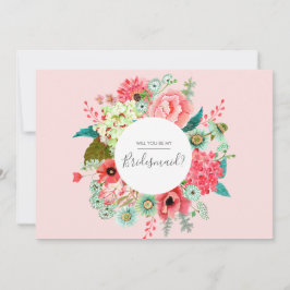 Zal je mijn Bridesmaid zijn? | Briefkaart Uitnodig