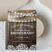 Zal je mijn Bridesmaid zijn? | Rijstland Chic Kaart