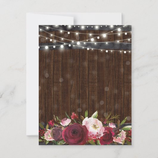 Zal je mijn Bridesmaid zijn? | Rustige landloop Kaart (Achterkant)