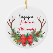 Zal je mijn bridesmaïde keramische schilders zijn? keramisch ornament (Achterkant)