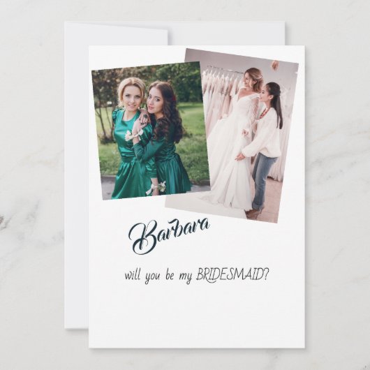 Zal je mijn briefkaart zijn? (Voorkant)