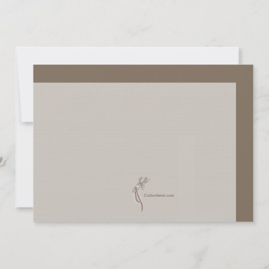 Zal je mijn briefkaart zijn? (Achterkant)