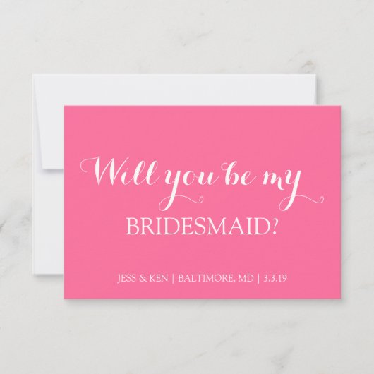 Zal je mijn briefkaart zijn? (Voorkant)