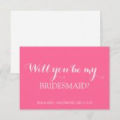 Zal je mijn briefkaart zijn? (Voorkant / Achterkant)