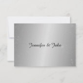 Zal je mijn briefkaart zijn? Silver Classic Fab (Achterkant)