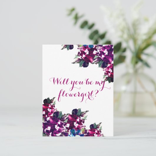 Zal je mijn briefkaart zijn voor de uitnodiging va (Staand voorkant)