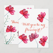 Zal je mijn briefkaart zijn voor de uitnodiging va (Voorkant / Achterkant)