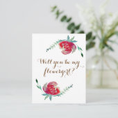 Zal je mijn briefkaart zijn voor de uitnodiging va (Staand voorkant)