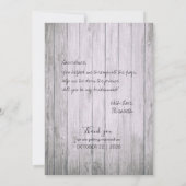 Zal je mijn bruidbruine champagne zijn? kaart (Achterkant)