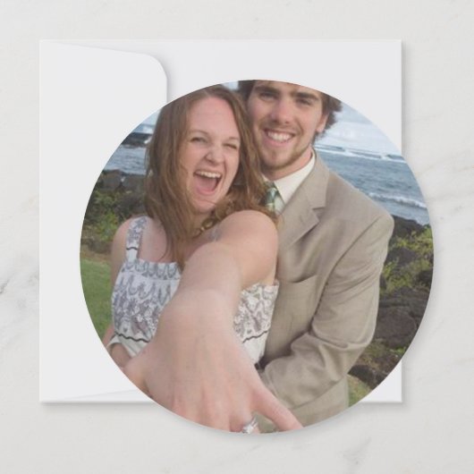 Zal je mijn bruidbruine goudolie zijn? kaart (Achterkant)