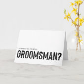 Zal je mijn bruidegom voorstel vragen bruiloft kaart (Gele Bloem)