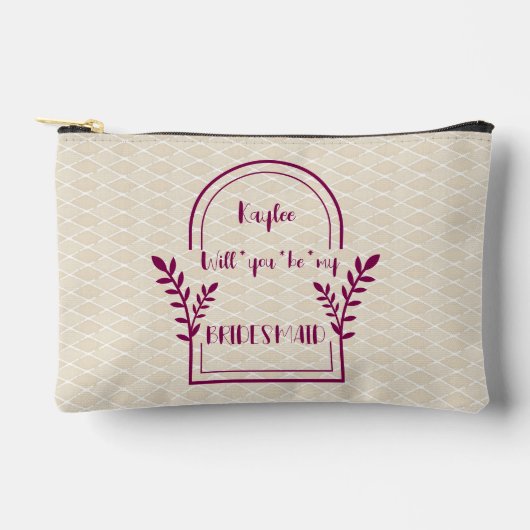 Zal je mijn bruidjes zijn? etui (Voorkant)