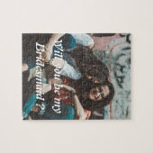 Zal je mijn bruidmaid zijn? legpuzzel (Horizontaal)