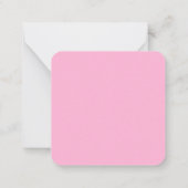 Zal je mijn bruidmaid zijn? notitiekaartje (Achterkant)