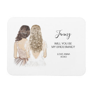 Zal je mijn bruidmaïde magneet zijn?