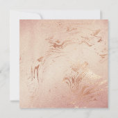 Zal je mijn bruidroze roze rozenborstelhars zijn? kaart (Achterkant)