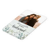 Zal je mijn bruidseaggroene magneet zijn? (Linkerzijde)