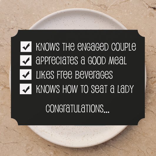 Zal je mijn bruidsjonker zijn? vragen voor jou kaart