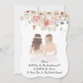 ZAL JE MIJN BRUIDSJUFFER VOORSTEL ZIJN KAART (Voorkant)