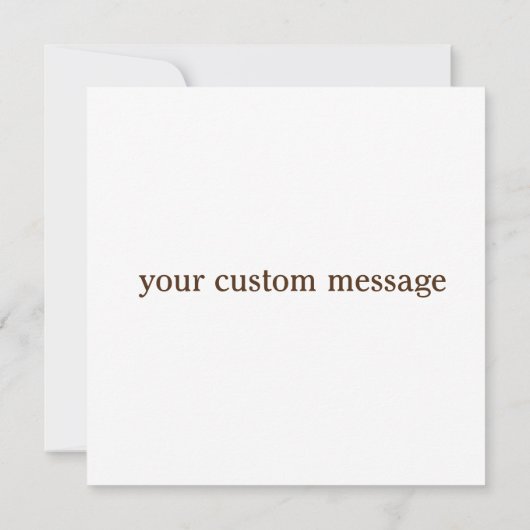 Zal je mijn bruidskaart zijn? kaart (Achterkant)