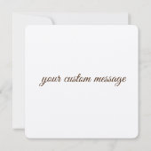 Zal je mijn bruidskaart zijn met zonnebloem? kaart (Achterkant)