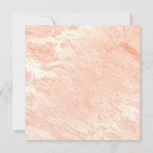 Zal je mijn bruidsmaid Roos Gold Marble Heart zijn Kaart (Achterkant)