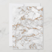 Zal je mijn bruidsmeisje kaart faux marble glitter (Achterkant)