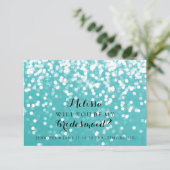 Zal je mijn bruidsmeisje Kaart zijn - Sparkling Fa (Staand voorkant)