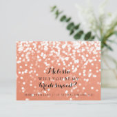 Zal je mijn bruidsmeisje Kaart zijn - Sparkling Fa (Staand voorkant)