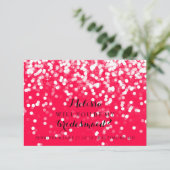 Zal je mijn bruidsmeisje Kaart zijn - Sparkling Fa (Staand voorkant)