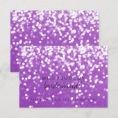 Zal je mijn bruidsmeisje Kaart zijn - sprankelende (Voorkant / Achterkant)