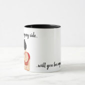 Zal je mijn bruidsmeisje zijn - Indiase meisjes Mok (Midden)