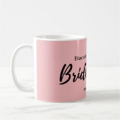 Zal je mijn bruidsmeisje zijn? koffiemok (Links)