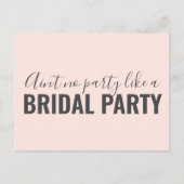 Zal je mijn bruidsmeisje zijn? uitnodiging briefkaart (Voorkant)