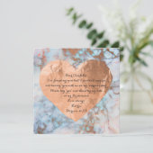 Zal je mijn bruidsroze roze roze kerst zijn? kaart (Staand voorkant)