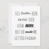 Zal je mijn Groomsman Beste Man-kaart zijn? Kaart (Voorkant)