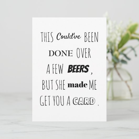 Zal je mijn Groomsman Beste Man-kaart zijn? Kaart (Staand voorkant)