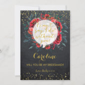 Zal je mijn kerstkaart zijn? kaart (Voorkant)