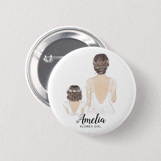 Zal je mijn kleingenslep zijn? ronde button 5,7 cm (Voorkant /achterkant)