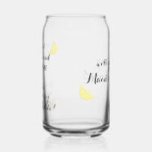 Zal je mijn Maid of Honor Gift Country Wedding zij Blikvorm Glas (Links)