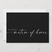 Zal je mijn matron zijn? | Modern Black (Voorkant)